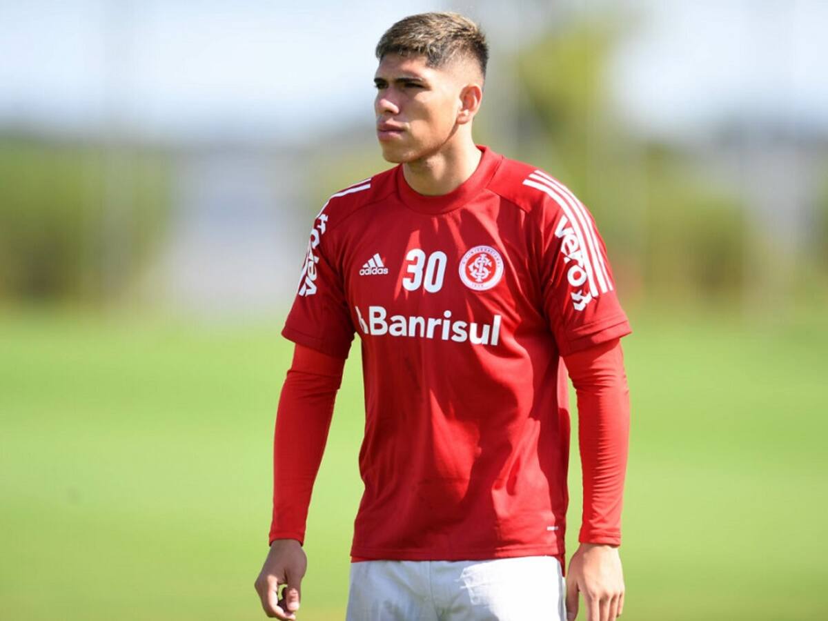 Carlos Palacios será titular en el debut del Inter de Porto Alegre en la Copa Libertadores