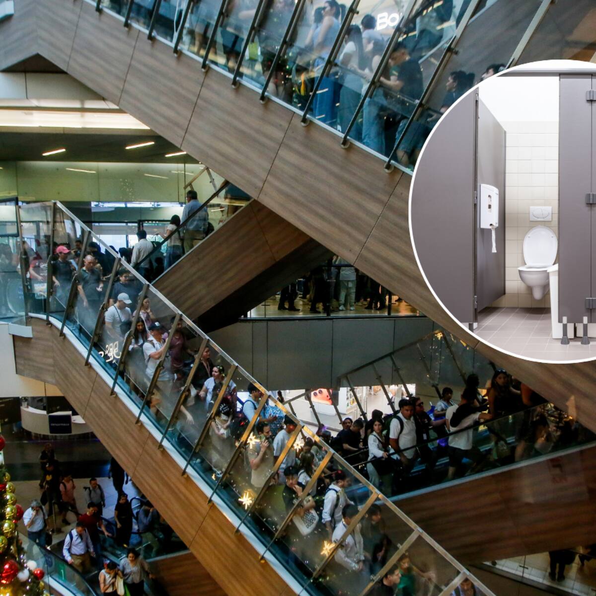 “¿Cómo no se va a poder cag... tranquilo?”: Alertan sobre inesperada forma de robo en los baños de los malls de Chile