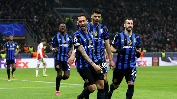 Inter de Milán vuelve a doblegar a Feyenoord y se instala en cuartos de final de la Champions League
