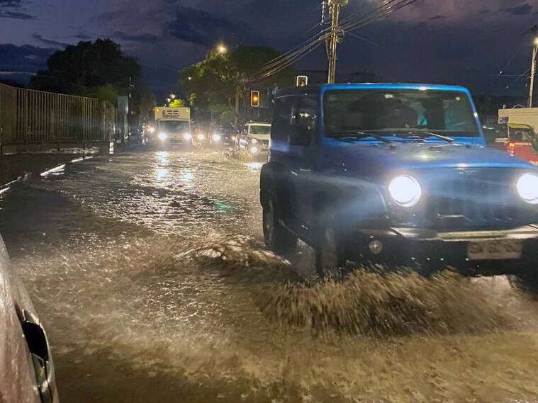 Calama, lluvias
