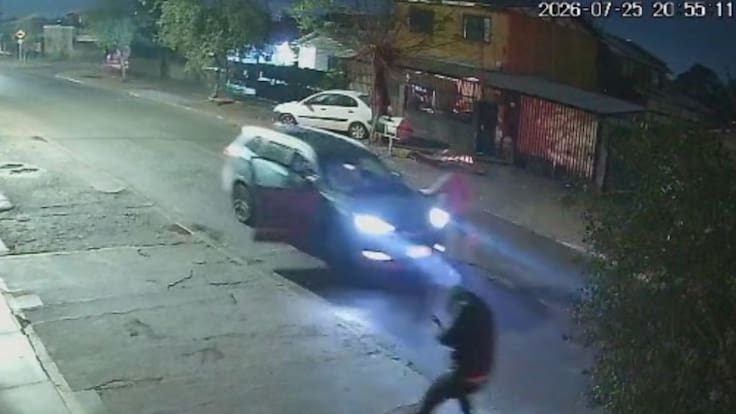 Estaba de franco y terminó enfrentando una encerrona: carabinero repelió ataque de seis delincuentes en San Ramón