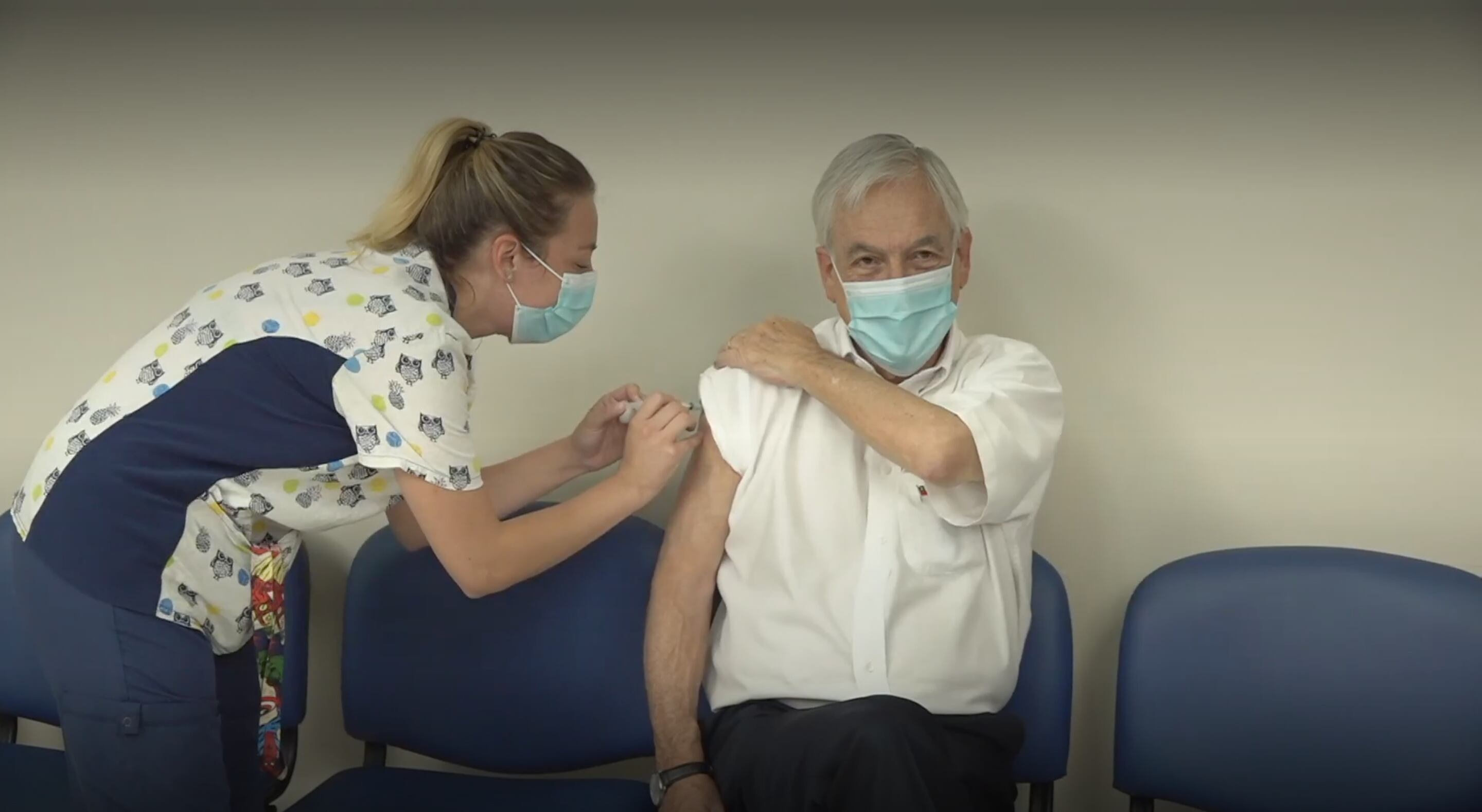Vacunación Presidente Piñera
