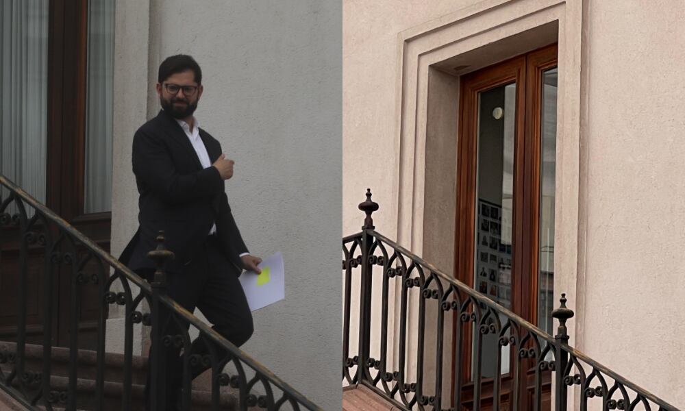 Foto del Presidente Gabriel Boric de Agencia UNO