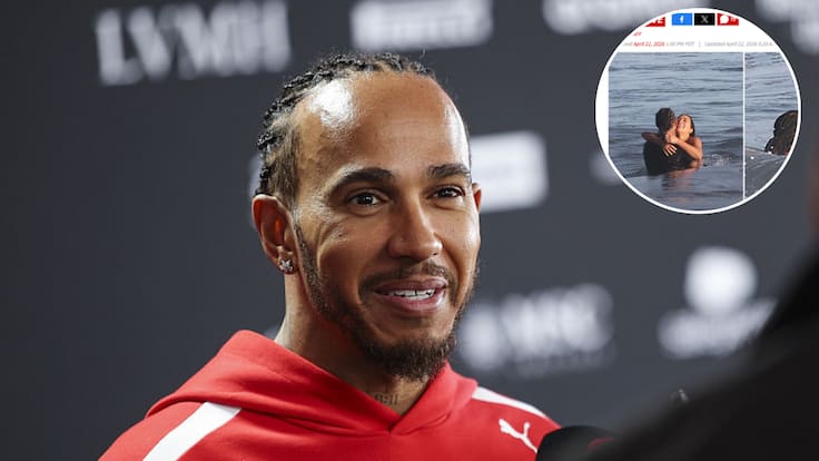 Captan encendido romance entre Lewis Hamilton y Kim Kardashian: esto pasó en una playa