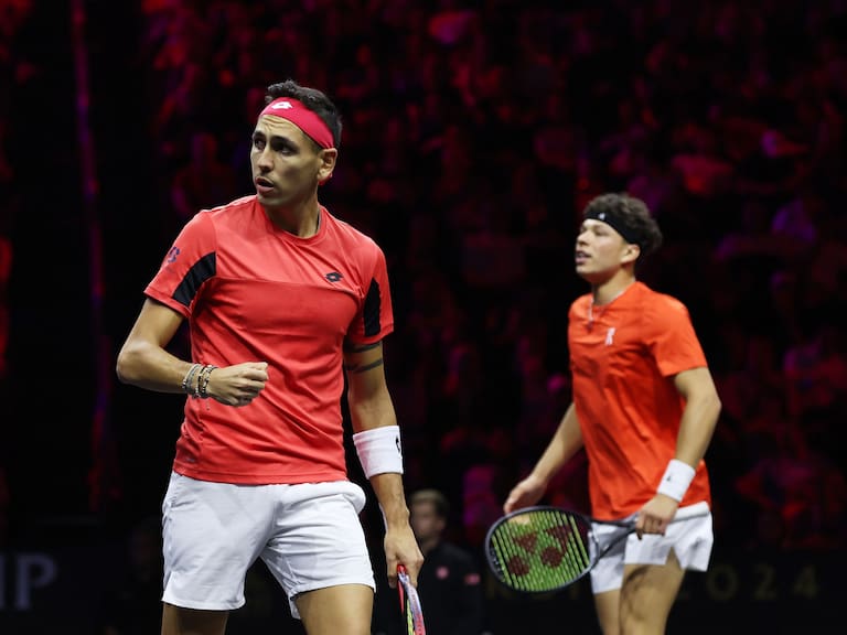 Alejandro Tabilo se luce junto a Ben Shelton para ganar en los dobles del segundo día de la Laver Cup