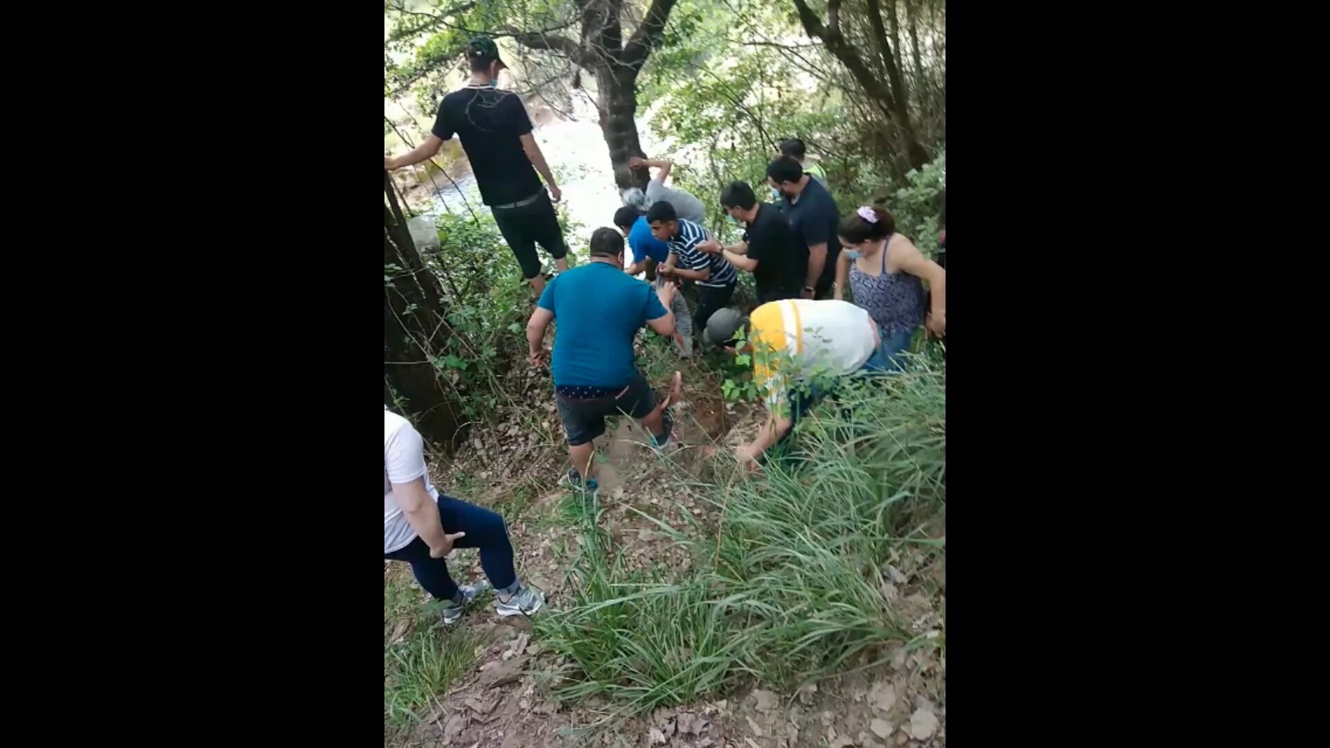Carabineros adolescente Saltos del Laja