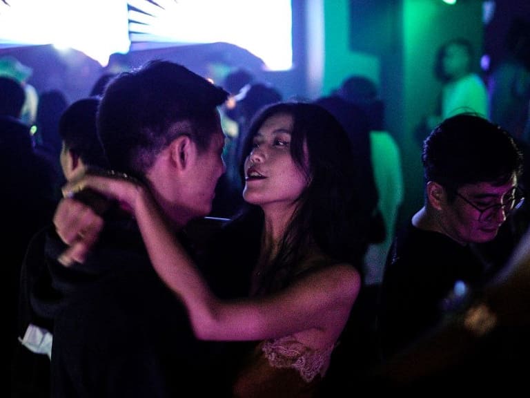 WUHAN, CHINA - SEPTEMBER 18:  (CHINA OUT)  People attend a disco bar on September 18, 2020 in Wuhan, Hubei province, China. As there have been no recorded cases of community transmission in Wuhan since May, life for residents is returning to normal. (Photo by Getty Images)