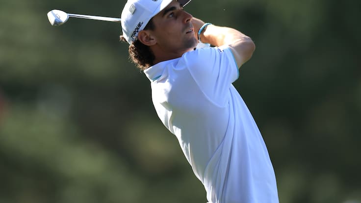 Joaquín Niemann sufre en la segunda ronda del Masters de Augusta y apenas pasa el corte para el fin de semana