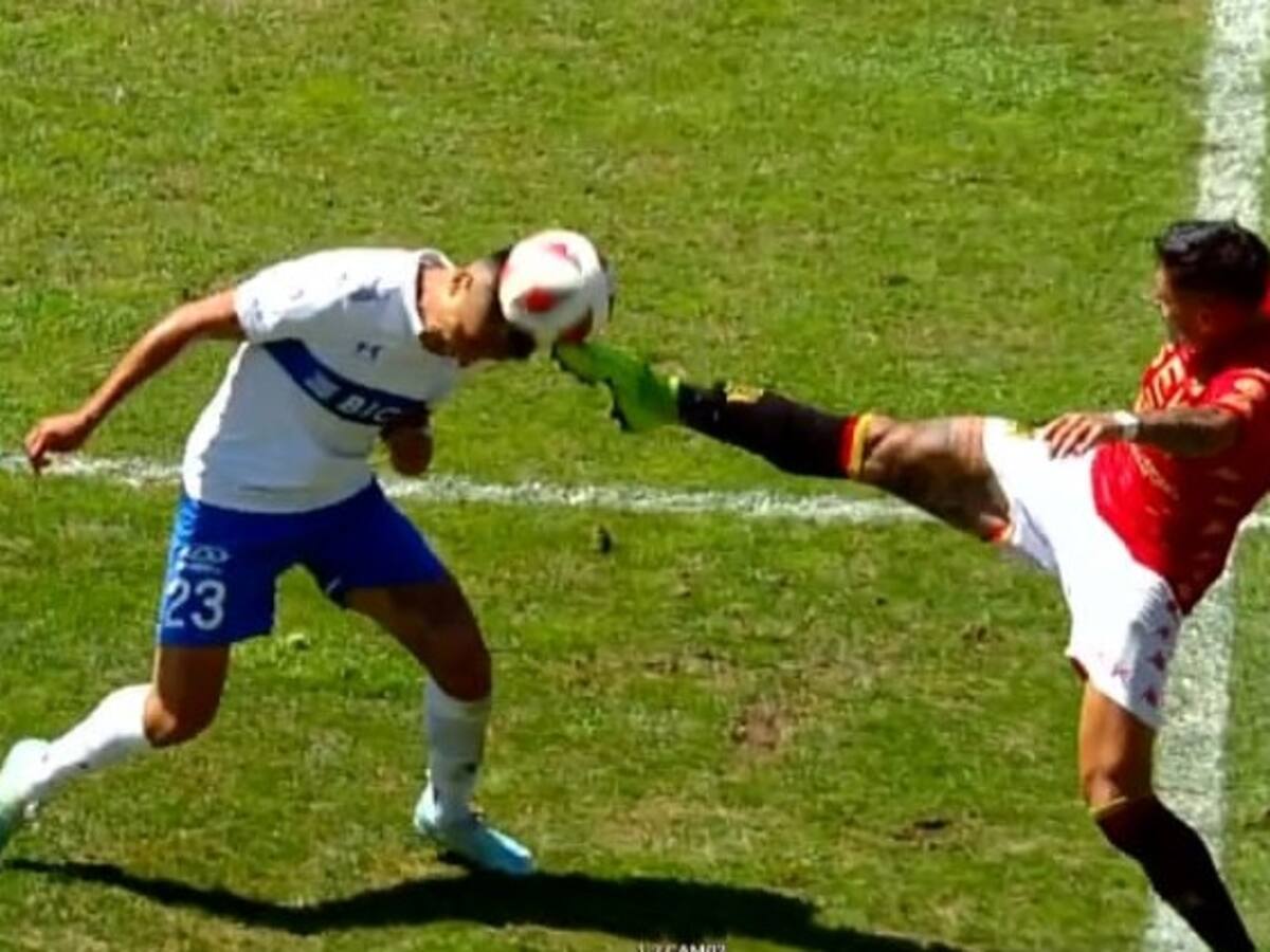 Capitán de Unión Española duda tras la roja que recibió Leyton ante la UC: «No sé si era expulsión, pero nos condicionó un montón»