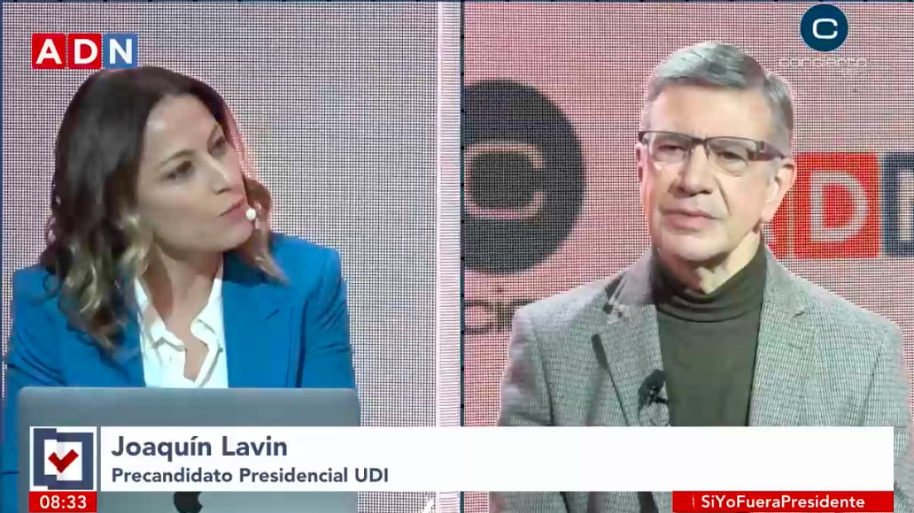 Joaquín Lavín aseguró que "soy de centro derecha"