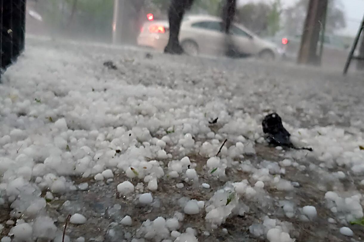 Granizos en Providencia