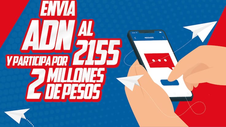 Concurso SMS Copa América: ¡Gana 2 Millones con La Roja y ADN Radio!