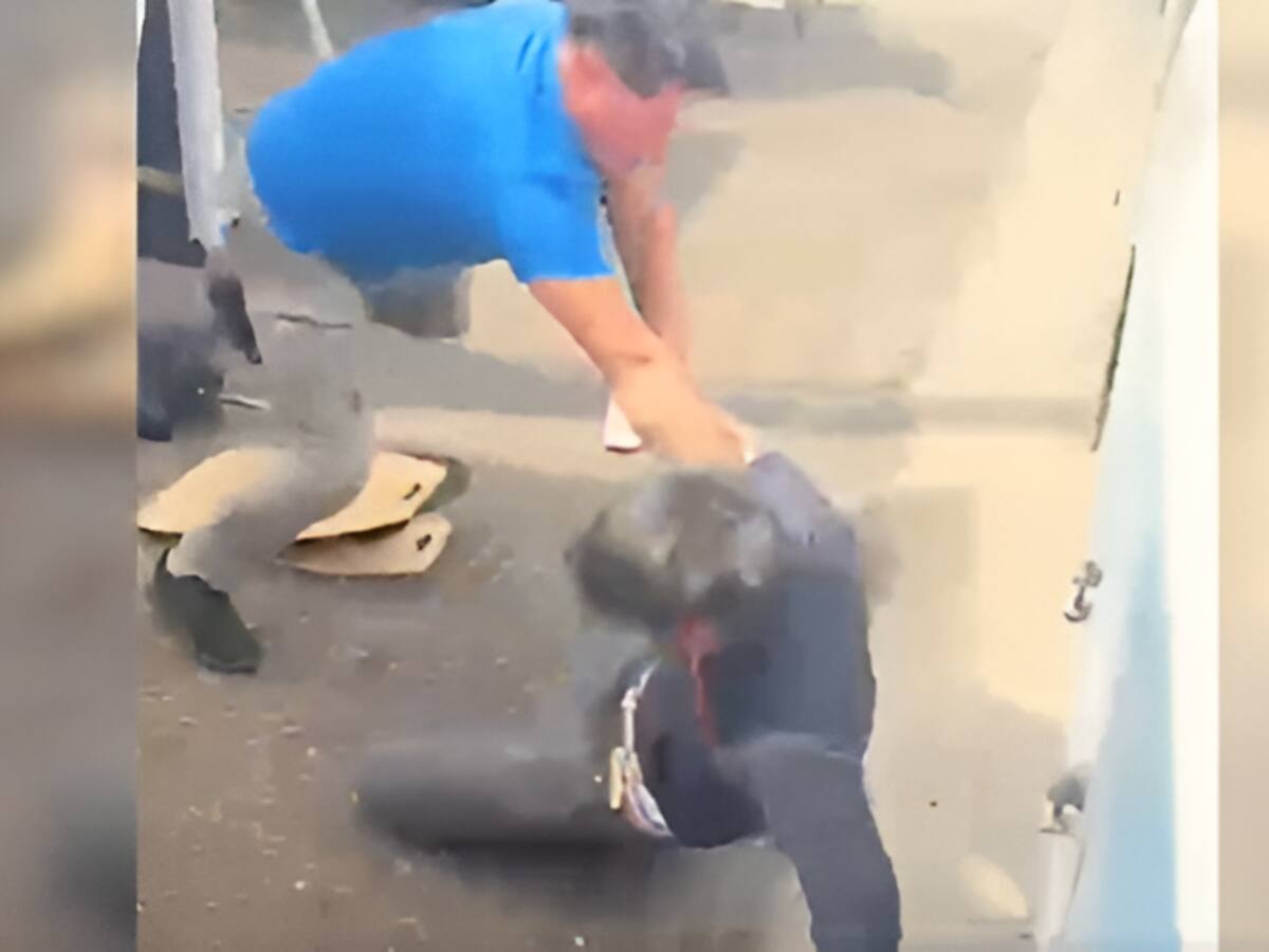 Imágenes muestran violenta agresión de un chofer de micro a estudiante en Temuco por no portar su pase escolar