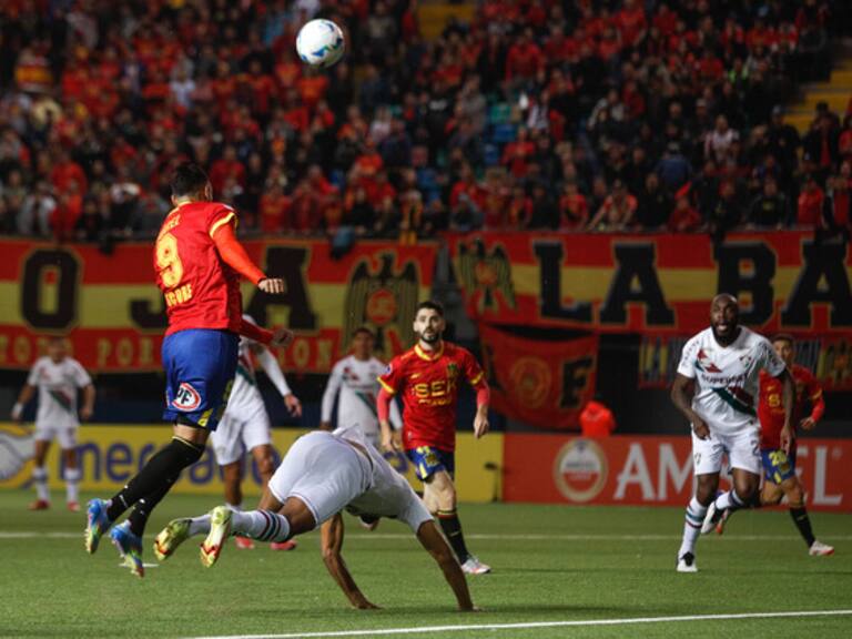 No se puede creer: Unión Española dejó ir en el último minuto el triunfo ante Fluminense en La Florida