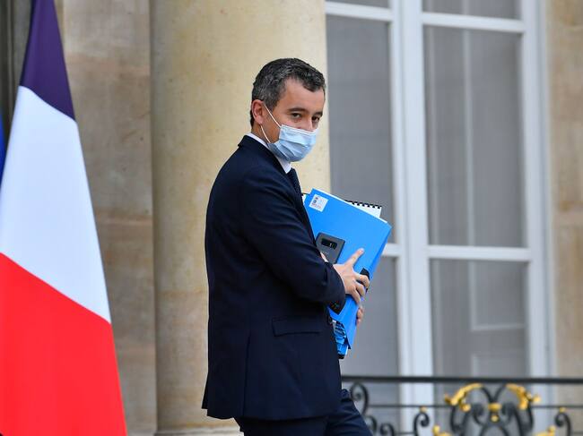 El ministro de interior francés Gerald Darmanin