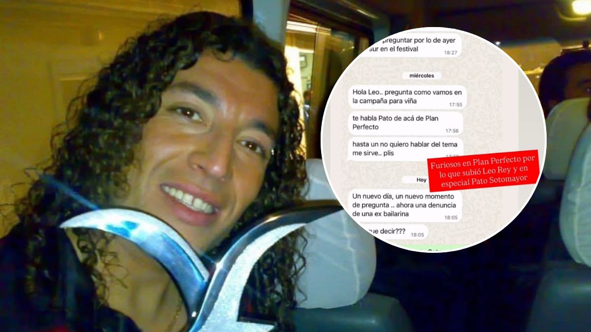 Leo Rey protagoniza feroz desubicada con mensaje sin filtros a periodista de TV: indigna a panel farandulero en CHV
