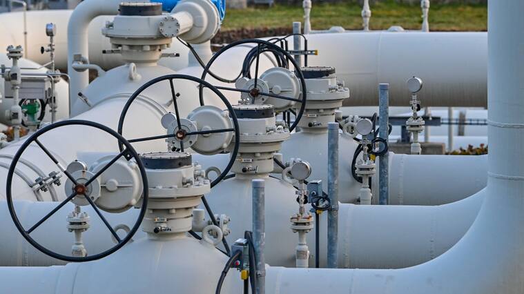 Estación en Brandenburgo que recibe el gas desde Rusia