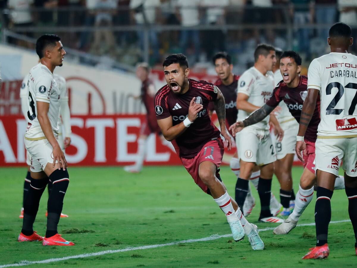 Con gol chileno: River Plate debuta con victoria en Perú por la Copa Libertadores 2025