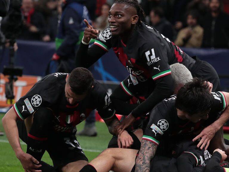 AC Milan frenó el ímpetu del Napoli y tomó ventaja en la llave de 4tos de la Champions League