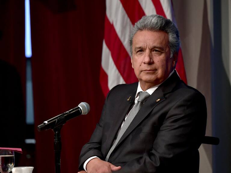 El expresidente ecuatoriano Lenin Moreno