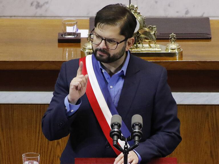 01 DE JUNIO DE 2022/VALPARAISOEl Presidente Gabriel Boric realiza su Cuenta Pública Presidencial en el Congreso Nacional.
FOTO: LEONARDO RUBILAR CHANDIA/AGENCIAUNO