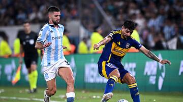 VIDEOS. Racing Club de Gabriel Arias hace pesar su localía ante el Boca Juniors de Carlos Palacios y Williams Alarcón
