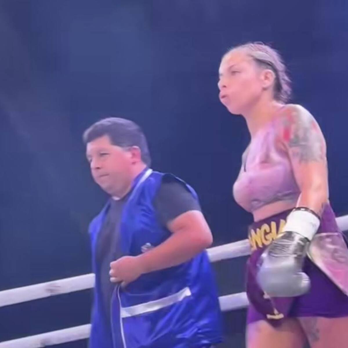 “Leona” Asenjo pierde por retiro su pelea por el título mundial: el motivo de su abandono y la acusación que hizo la chilena en Kazajistán