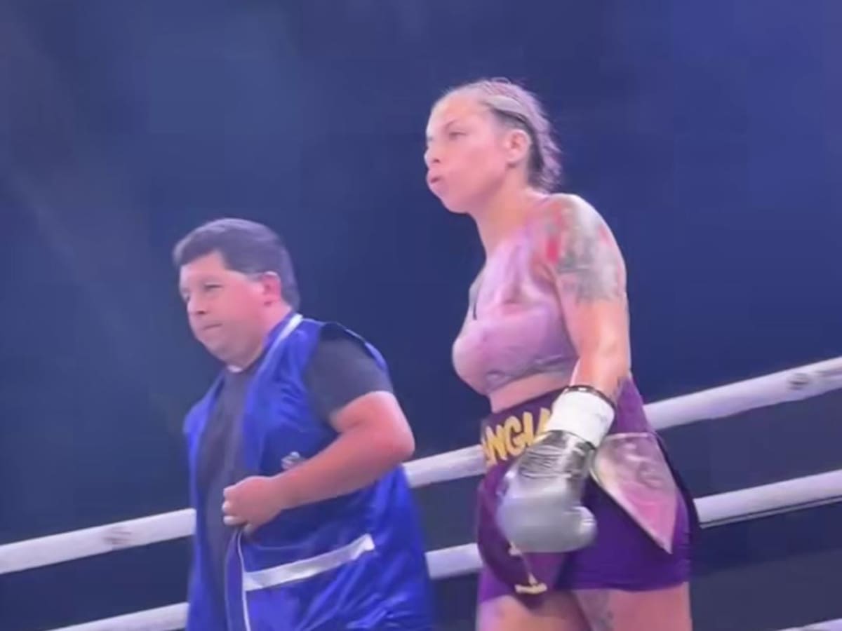 “Leona” Asenjo pierde por retiro su pelea por el título mundial: el motivo de su abandono y la acusación que hizo la chilena en Kazajistán