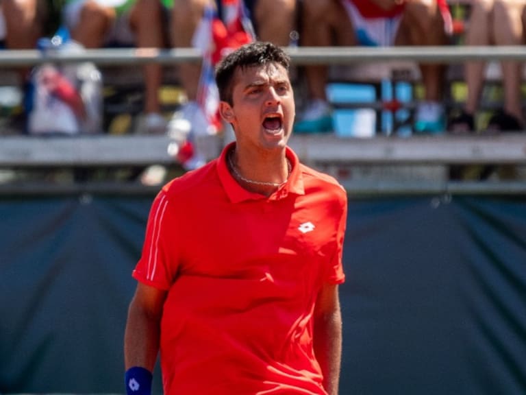¡Notable campaña! Tomás Barrios es campeón del Challenger de San Luis de Potosí tras derrotar al alemán Koepfer