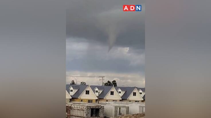 Registran nube embudo en San Clemente: expertos monitorean evolución del evento y descartan tornado