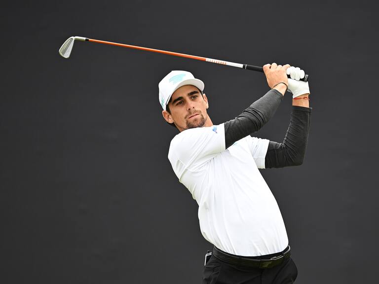 “Estoy orgulloso de la forma en que pelee la vuelta”: Joaquín Niemann remonta un quíntuple bogey y es top 15 del Abierto Británico de golf