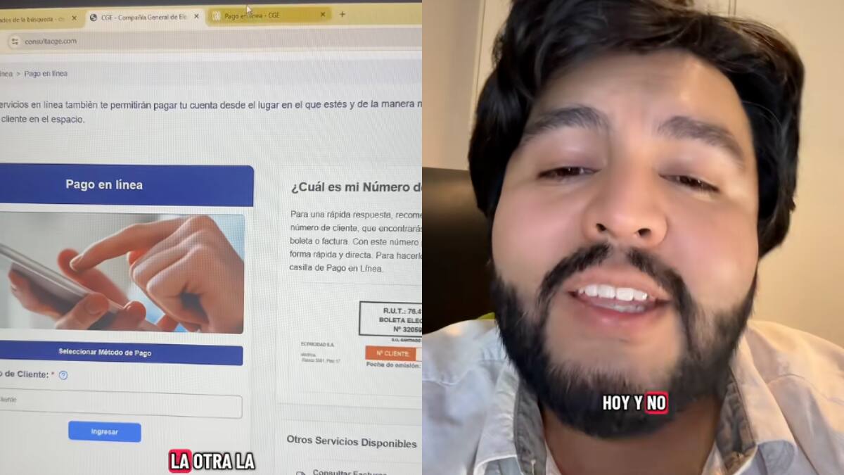 “Ahueo... igual”: tiktoker sufrió lamentable estafa al intentar pagar la luz por internet (y explicó cómo pasó)