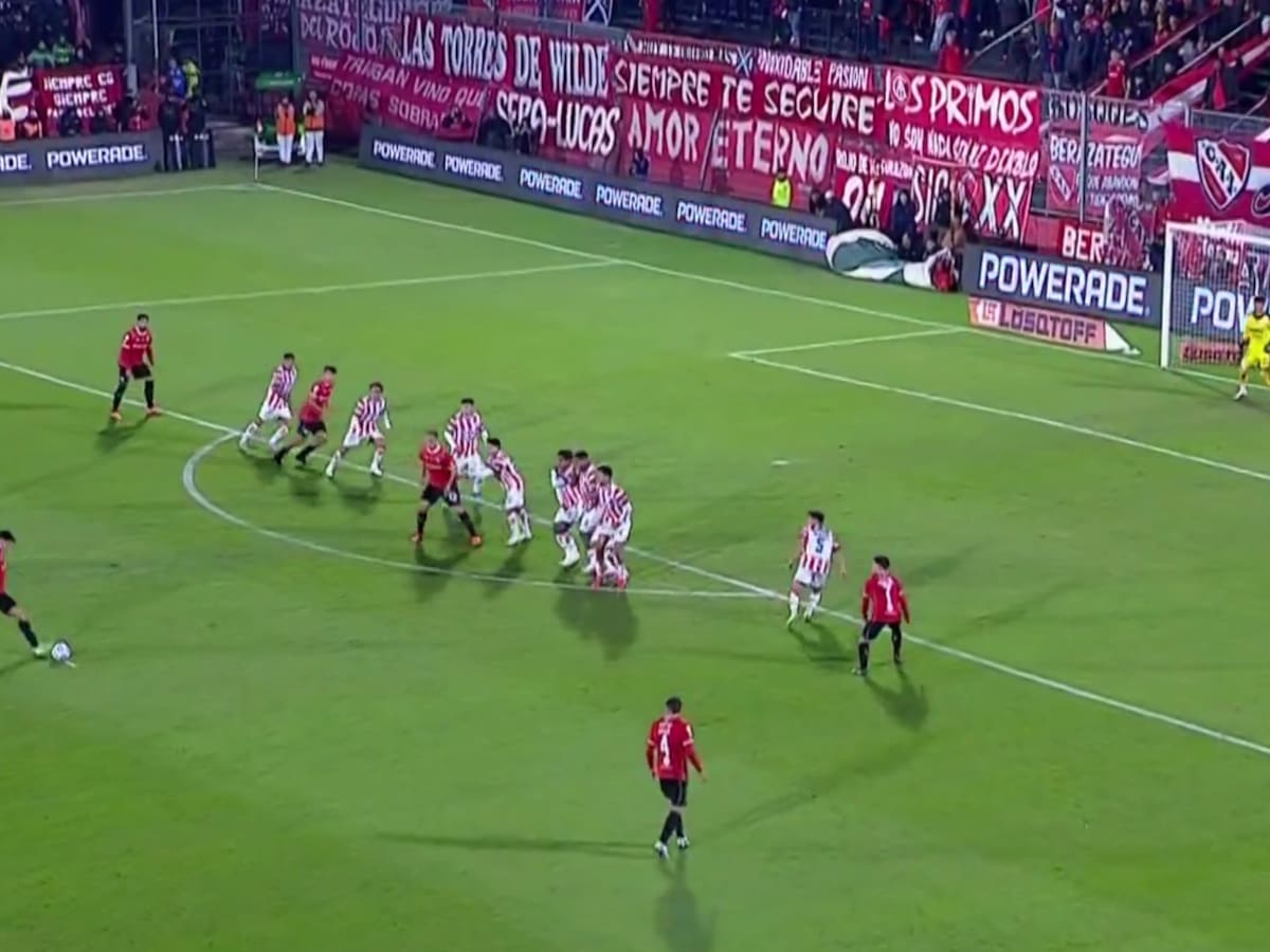 Maximiliano Gutiérrez es furor en Argentina con este golazo: ¡tiro libre perfecto!