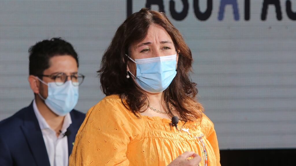 Ministra de Salud, María Begoña Yarza