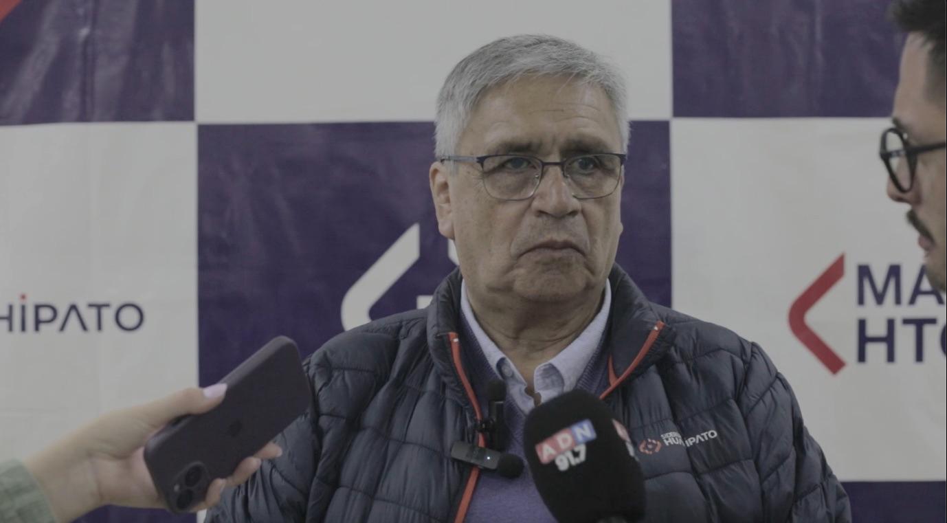 El presidente del sindicato N°1 de Huachipato CAP, Héctor Medina