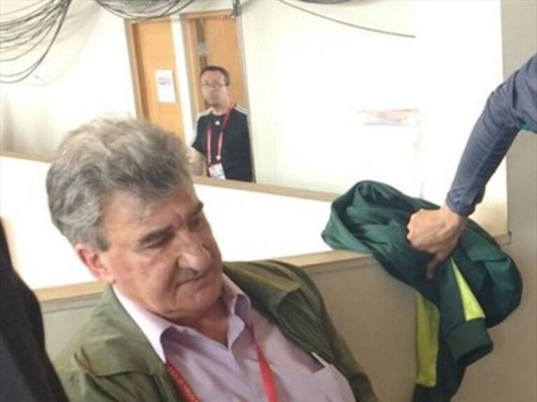 La sangrienta caída que sufrió un histórico goleador de Cobreloa