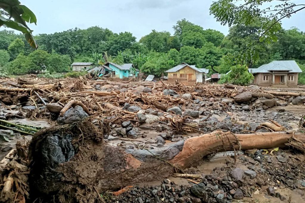 Las riadas provocaron decenas de muertos en Indonesia