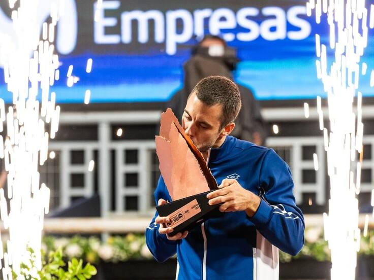 Laslo Djere se coronó campeón del Chile Open y se sumó a los europeos que han ganado el ATP de Santiago