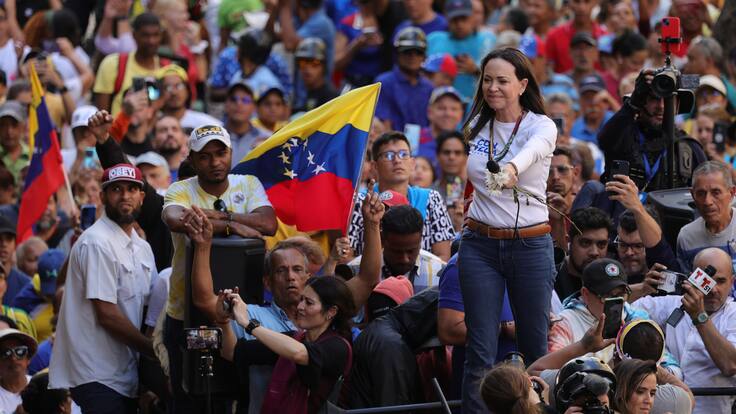 Detienen a María Corina Machado