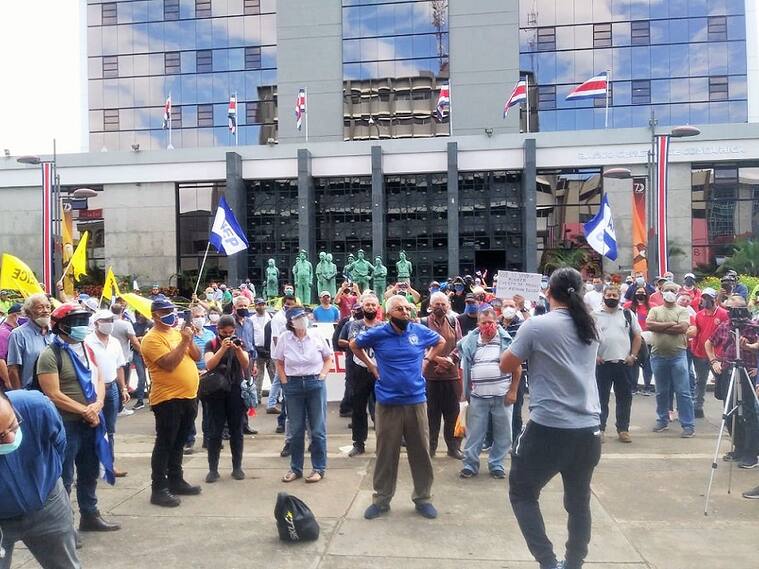 Manifestaciones en Costa Rica