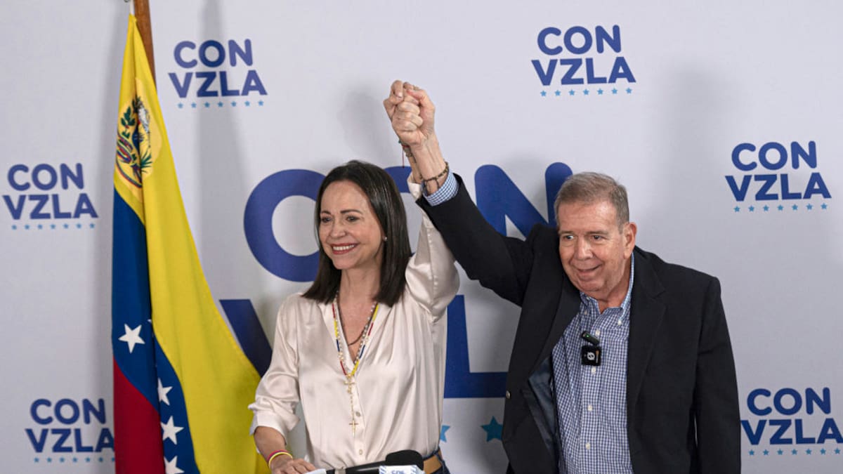“Debe asumir de inmediato”: María Corina Machado exige que Edmundo González tome el poder de Venezuela