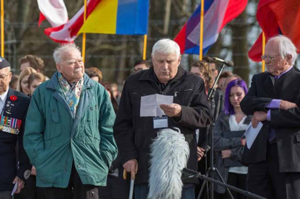 Sobreviviente al Holocausto Borys Romanchenko