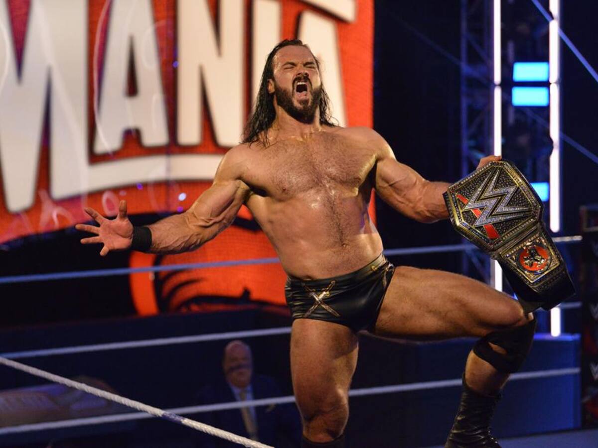 Drew McIntyre se coronó campeón de WWE en la segunda jornada de Wrestlemania 36
