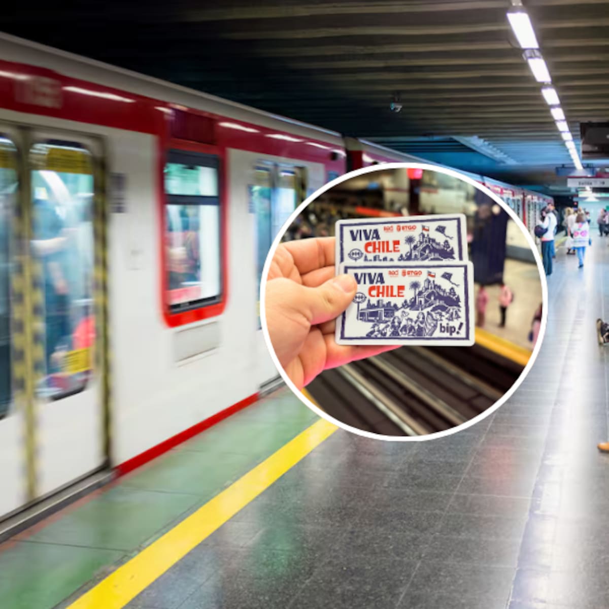 Metro de Santiago lanza tarjeta Bip! de Fiestas Patrias: revisa en qué estaciones la venden y cuánto cuesta