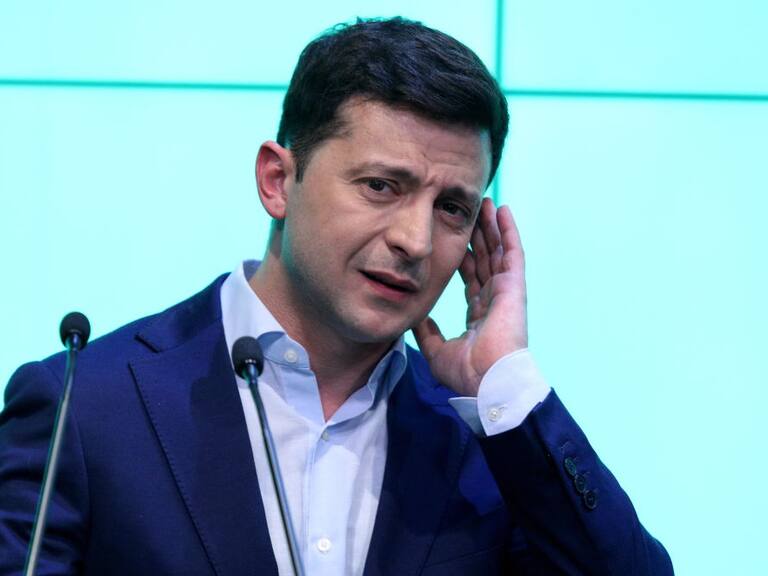 El presidente ucraniano Volodymyr Zelenski