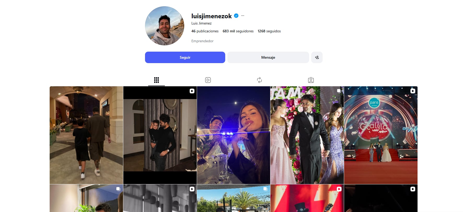Luis Jiménez - Instagram