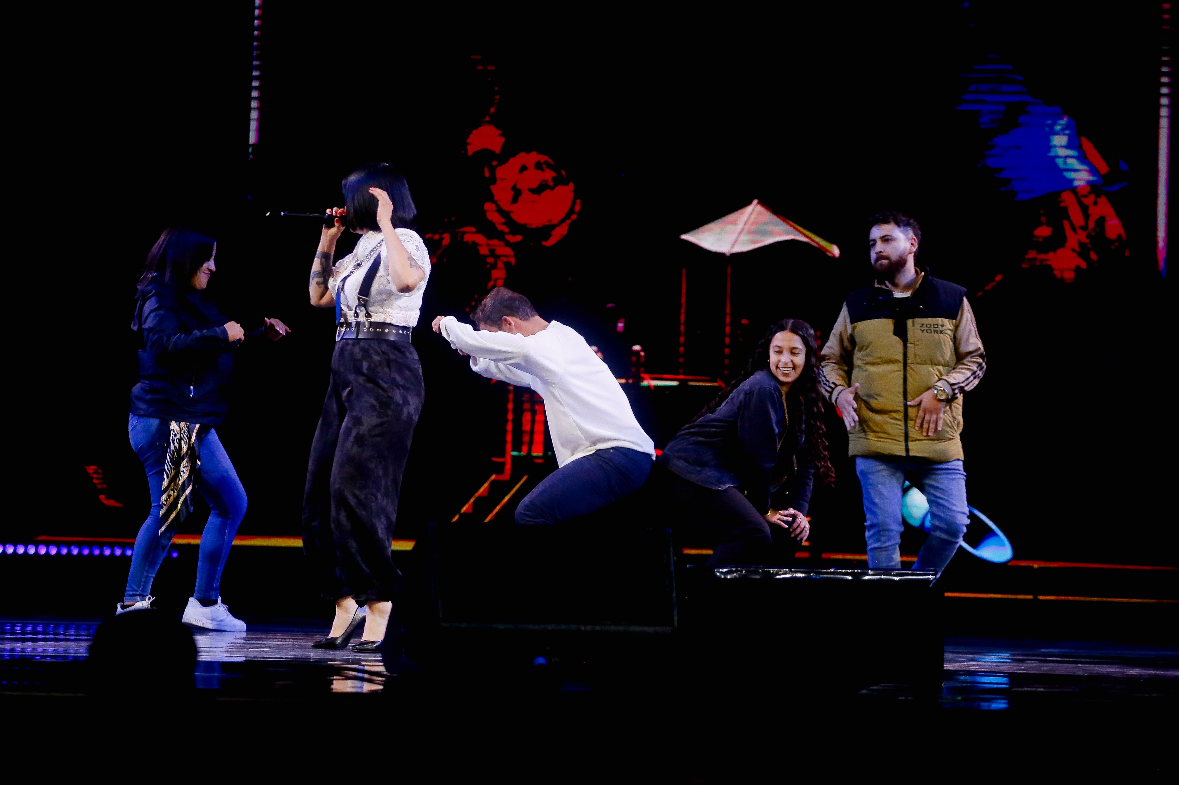 26 de febrero de 2026/VIÑA DEL MAR
La humorista Piare con P se presenta en la Quinta Vergara, durante la quinta noche del Festival Internacional de la Canción de Viña del Mar 2026.
FOTO: HANS SCOTT/AGENCIAUNO
