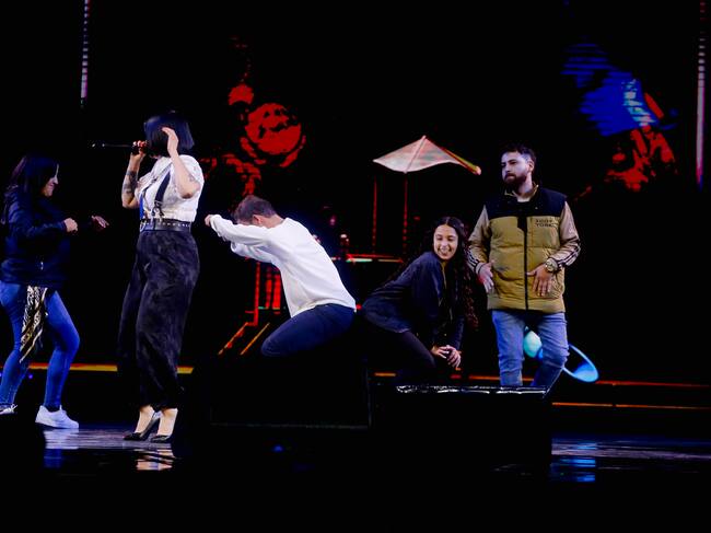 26 de febrero de 2026/VIÑA DEL MAR
La humorista Piare con P se presenta en la Quinta Vergara, durante la quinta noche del Festival Internacional de la Canción de Viña del Mar 2026.
FOTO: HANS SCOTT/AGENCIAUNO