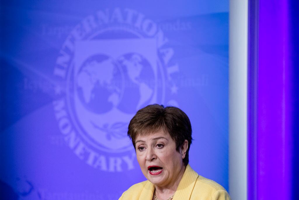 La directora gerente del Fondo Monetario Internacional Kristalina Georgieva