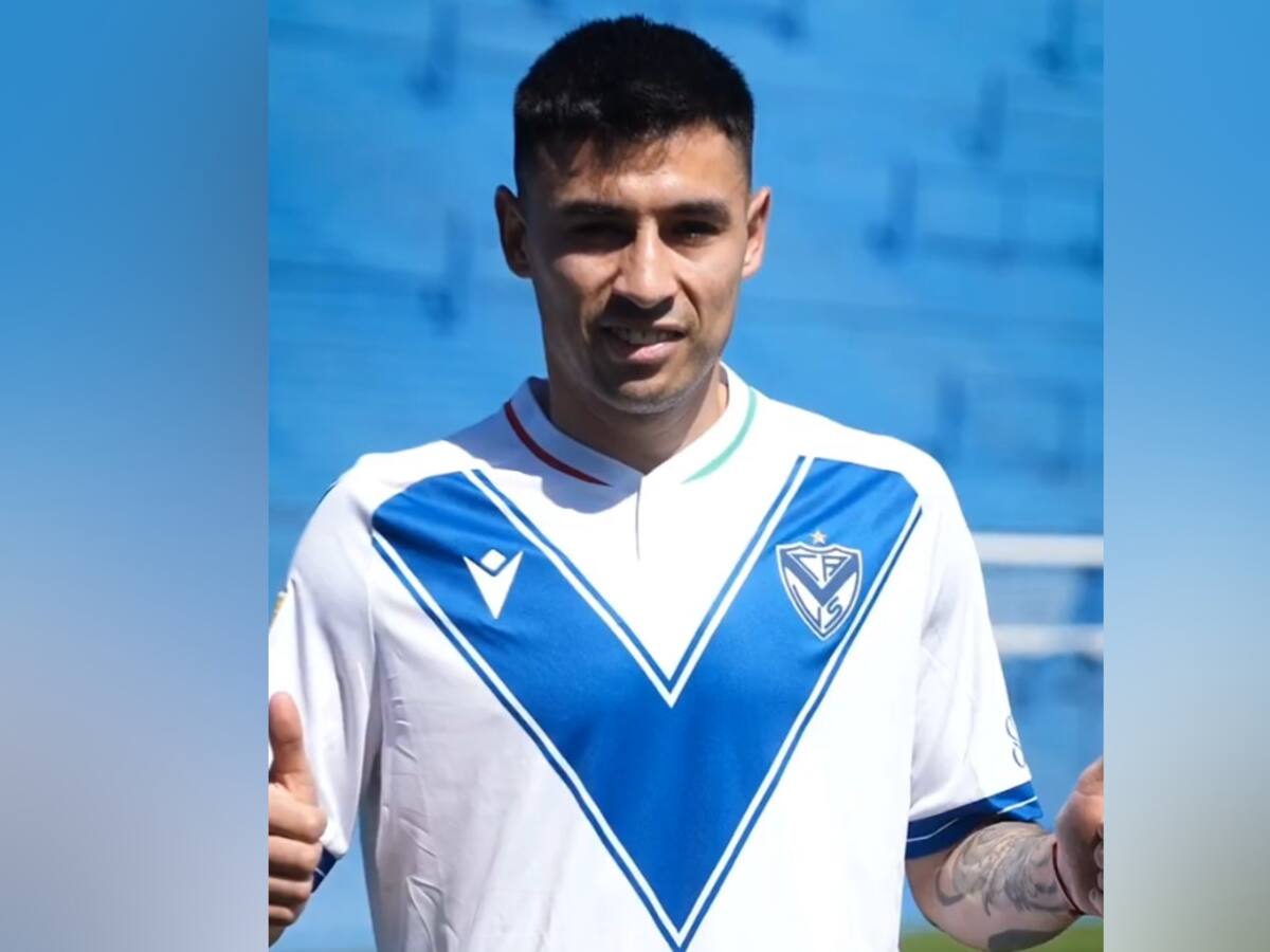 Claudio Baeza es oficializado como refuerzo de Vélez Sarsfield: “Agradecido de estar en esta tremenda institución”